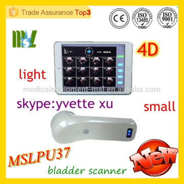 MSLPU37M 4D drahtloser Blasenscanner Protable Blasenscanner Ultraschallarbeit mit iphone / ipad / orriod